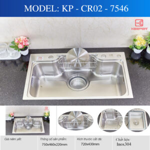 CHẬU RỬA KP - CR02 - 7546