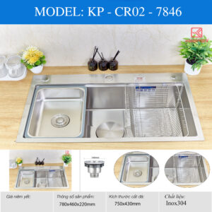 CHẬU RỬA KP - CR02 - 7846