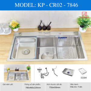 CHẬU RỬA KP - CR02 - 7846