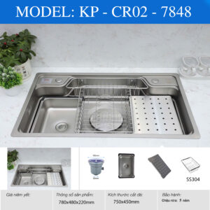 CHẬU RỬA KEEPER KP - CR02 - 7848