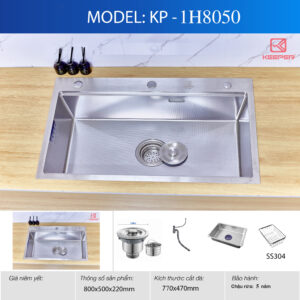 Chậu rửa bát KP - 1H8050 