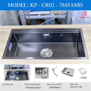 CHẬU RỬA KP - CR02 - 7845AMĐ